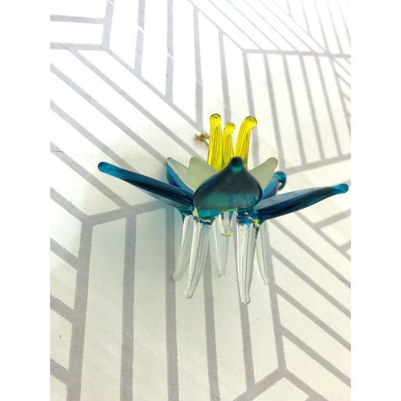 Vintage Lot of 10 Blown Glass Bird Pepper Flower Christmas Ornaments - Picture 11 of 14